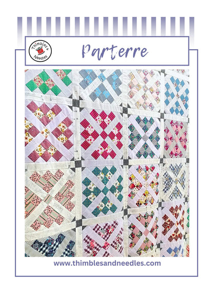 Parterre Digital Download quilt pattern Digital Download