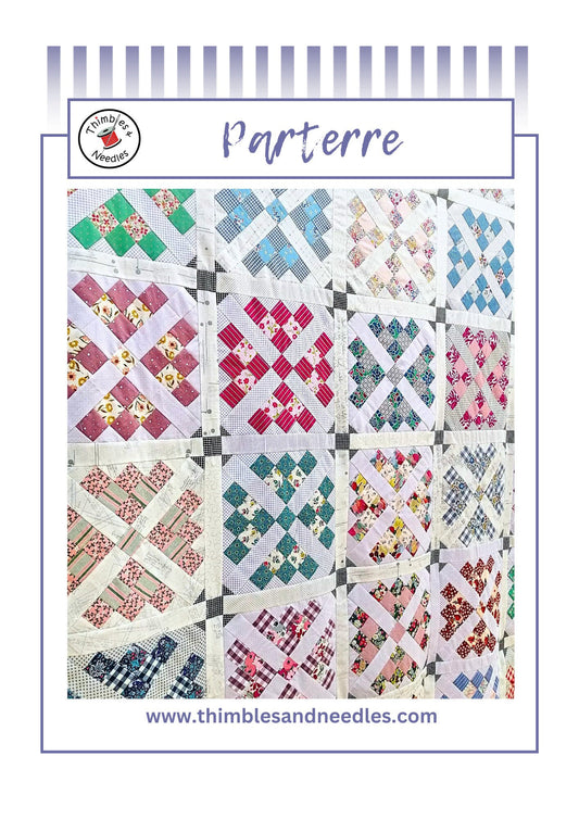 Parterre Digital Download quilt pattern Digital Download