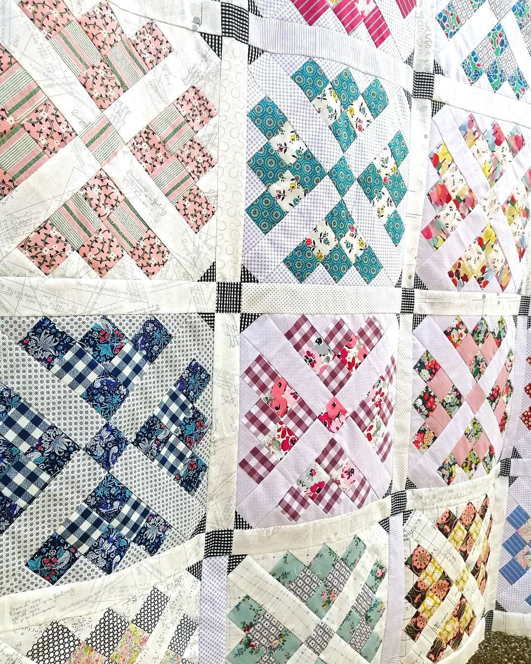 Parterre Digital Download quilt pattern Digital Download