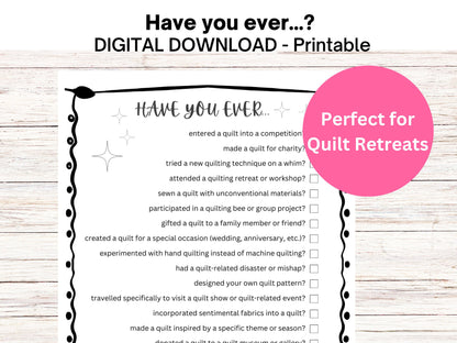 Quilt Games, Quilting Games, Quilting Party Games, Quilt Club Game, Quilt Retreat, Name That Quilt Block, Quilt Activities Bundle, PDF