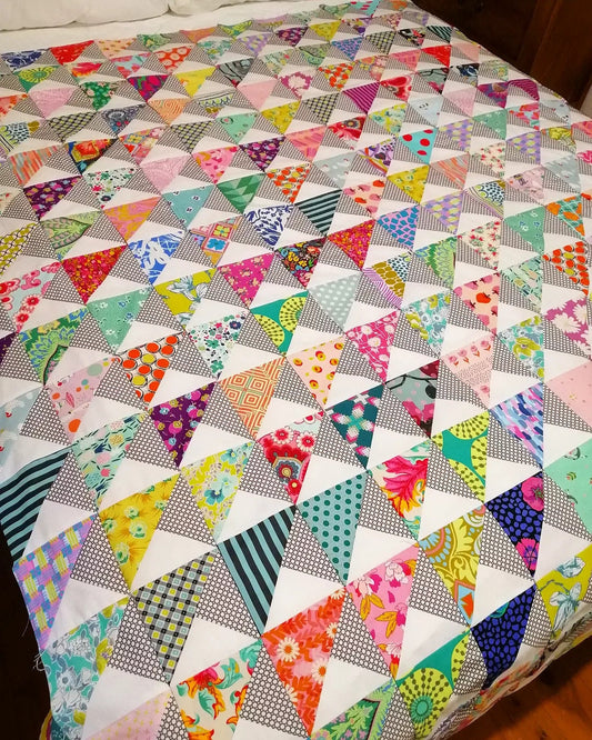Clippings Quilt Pattern PDF Digital Download Scrap quilt pattern