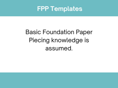 Color Wheel Foundation Paper Piecing FPP Mini Quilt block pattern Digital Download