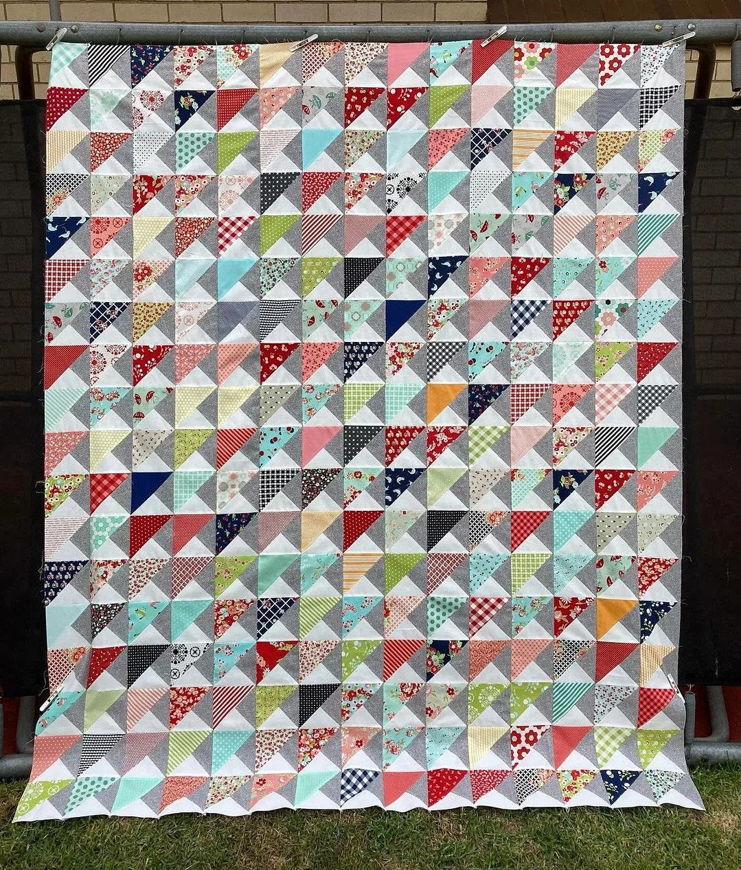 Clippings Quilt Pattern PDF Digital Download Scrap quilt pattern