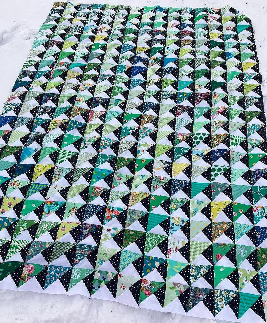 Clippings Quilt Pattern PDF Digital Download Scrap quilt pattern