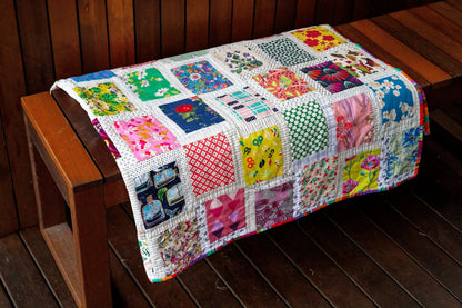 Flicker From View PDF quilt pattern fast scrap quilt Baby quilt Digital Download