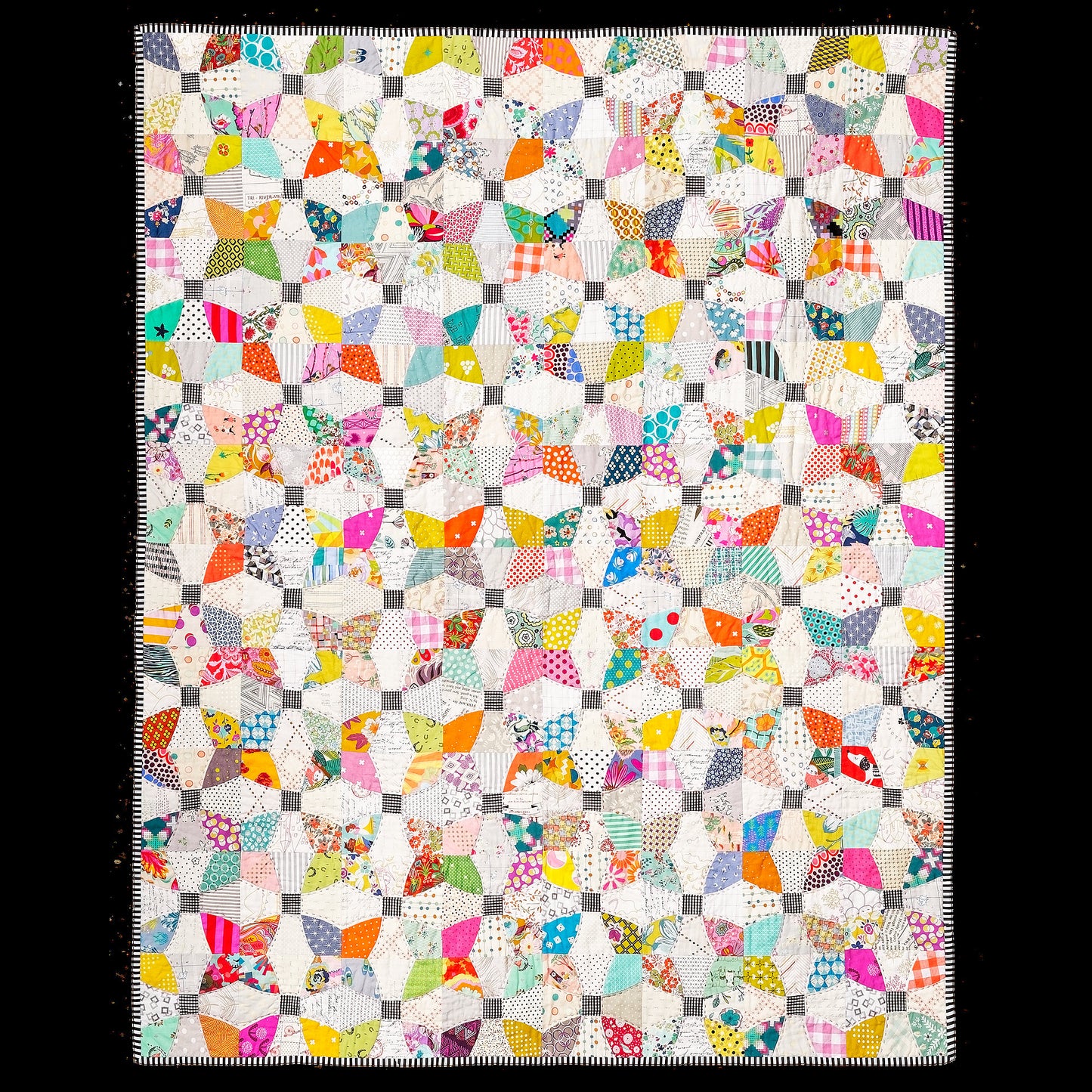 Buttons and Bows quilt pattern, PDF quilt pattern, scrap quilt pattern Digital Download