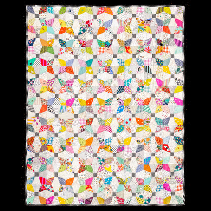 Buttons and Bows quilt pattern, PDF quilt pattern, scrap quilt pattern Digital Download
