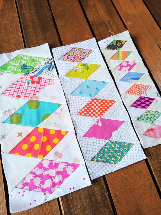 Diamond quilt Border FPP Foundation Paper Piecing quilt block pattern Digital Download
