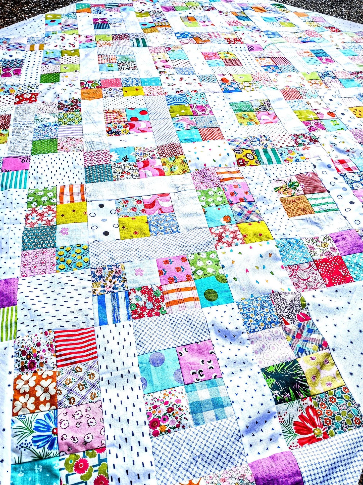 Dominoes Quilt Pattern PDF Digital Download scrap precut friendly