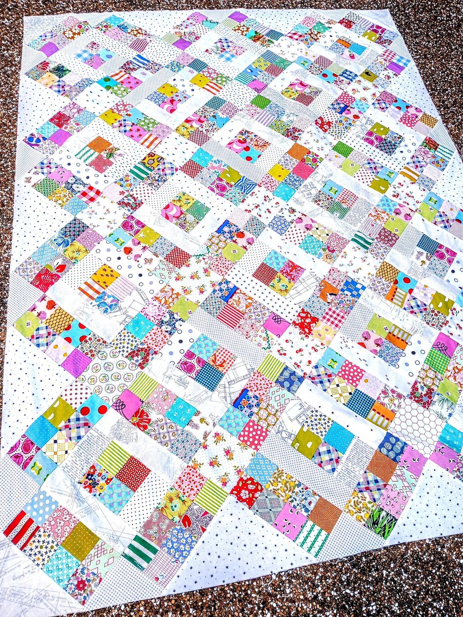 Dominoes Quilt Pattern PDF Digital Download scrap precut friendly