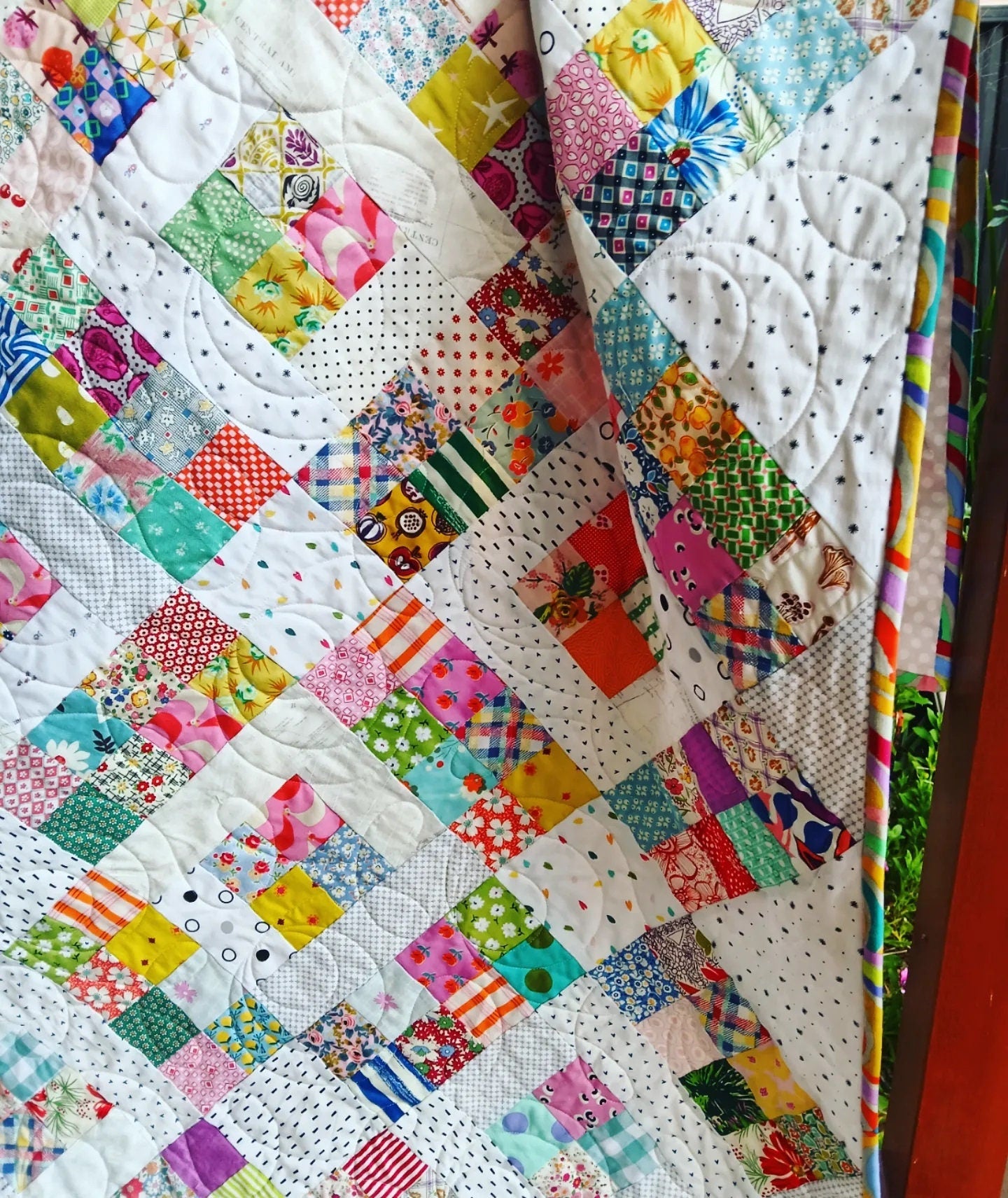 Dominoes Quilt Pattern PDF Digital Download scrap precut friendly