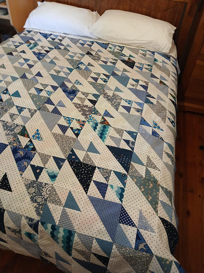 As Day Follows Night Scrap Quilt Pattern PDF Digital Download