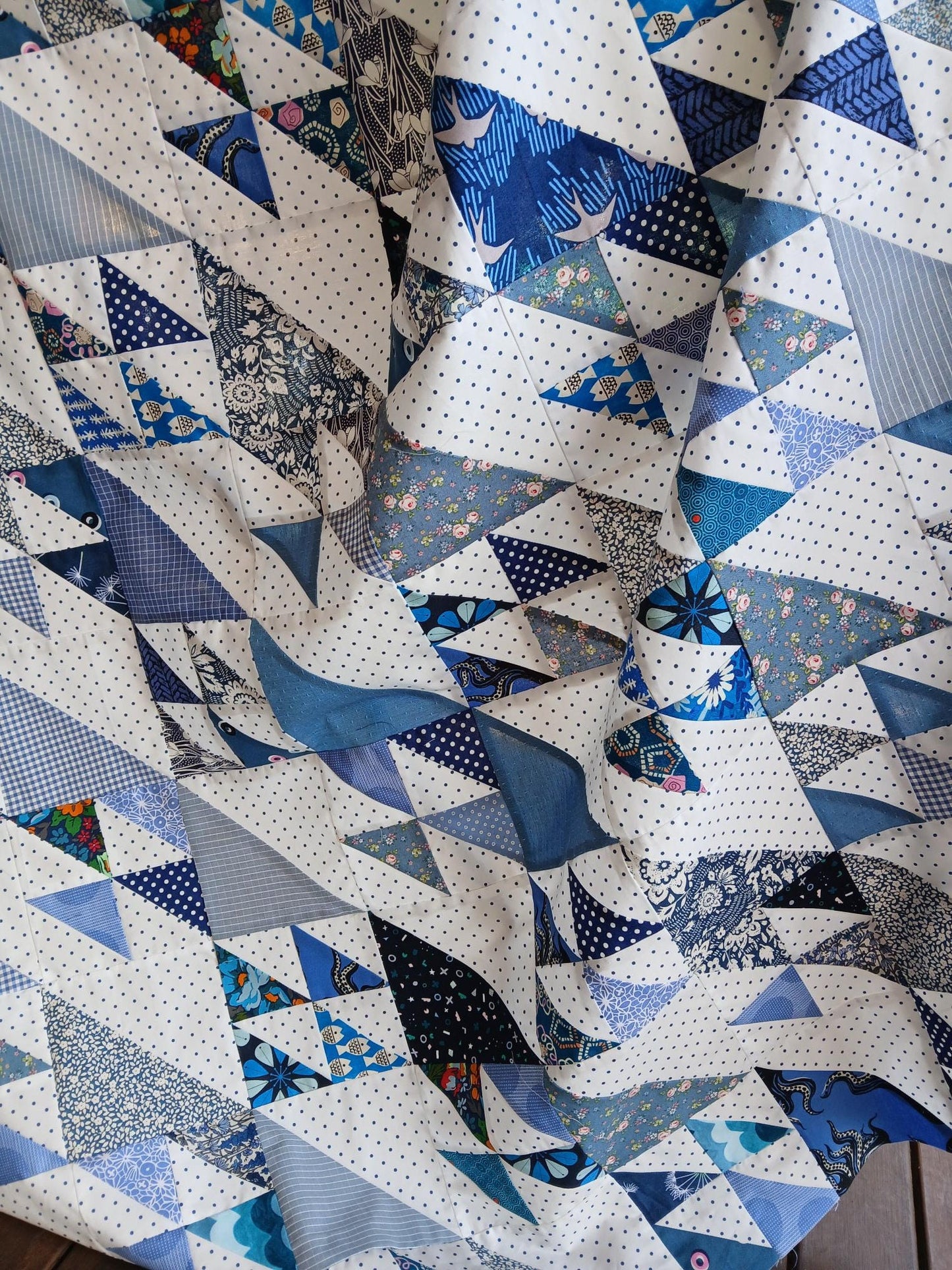 As Day Follows Night Scrap Quilt Pattern PDF Digital Download