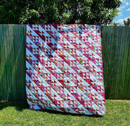 As Day Follows Night Scrap Quilt Pattern PDF Digital Download