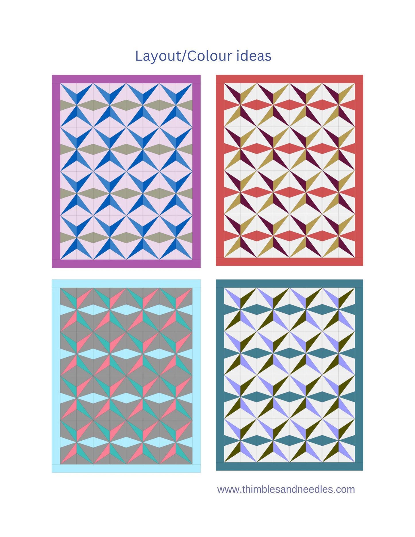 Starfish FPP Foundation Paper Piecing quilt block pattern Digital Download
