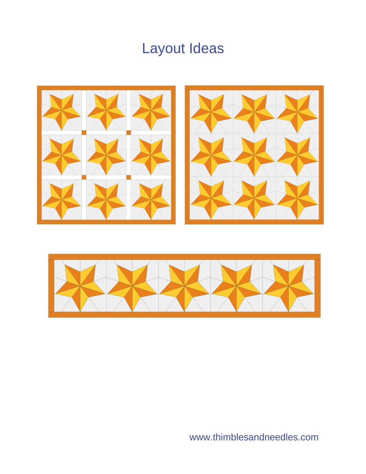 Starlight FPP Foundation Paper Piecing quilt block pattern Digital Download