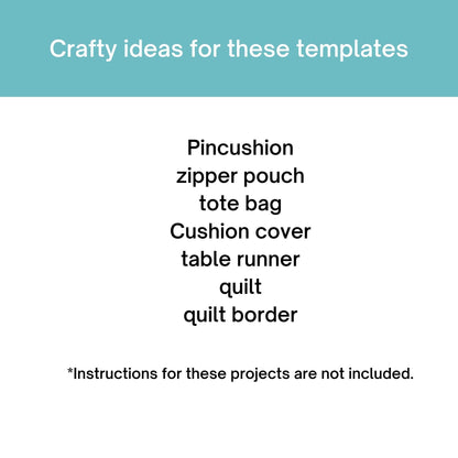 Cascading Tree FPP Foundation Paper Piecing quilt block pattern Digital Download