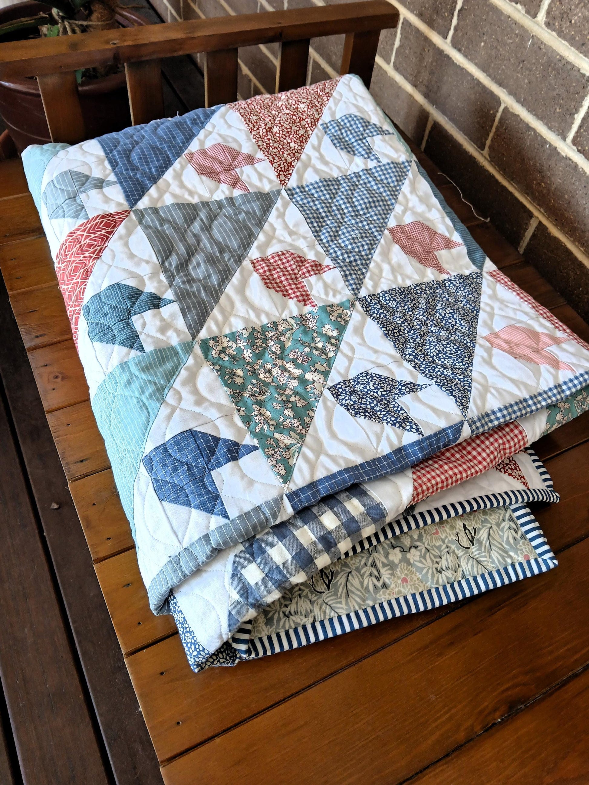 Sway Scrap Quilt Pattern PDF Digital Download