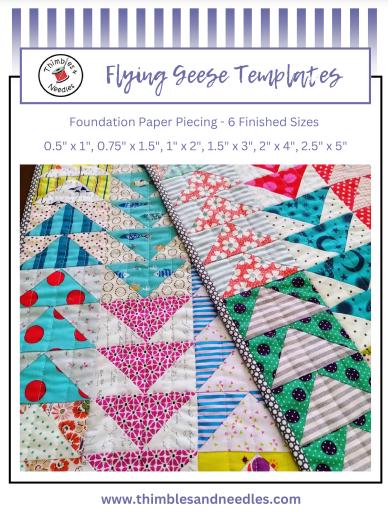 Quilt Border FPP template Bundle 2 Foundation Paper Piecing quilt block pattern Digital Download