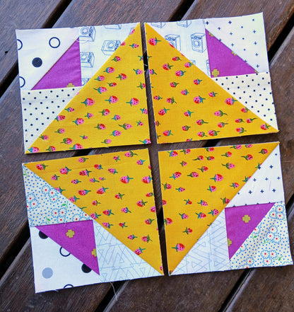 Cats Cradle FPP Foundation Paper Piecing quilt block pattern Digital Download