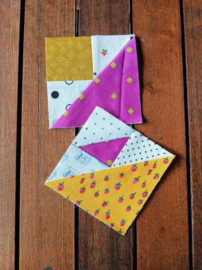 Cats Cradle FPP Foundation Paper Piecing quilt block pattern Digital Download