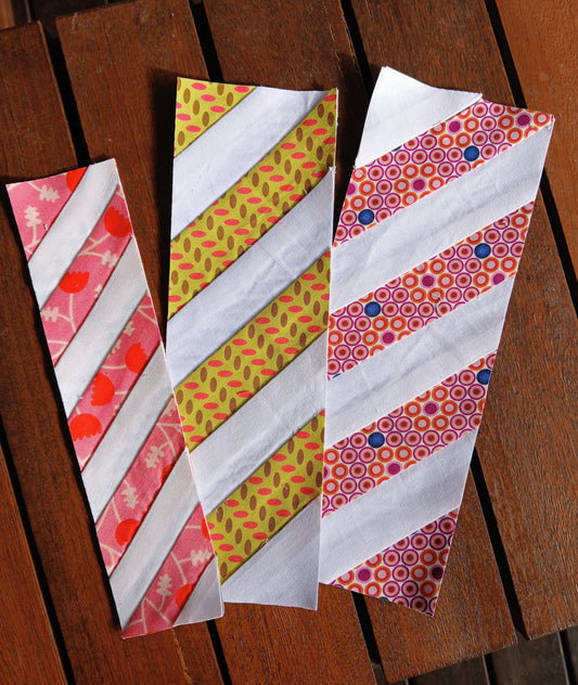 Candy Stripe Quilt Border FPP Foundation Paper Piecing pattern Digital Download