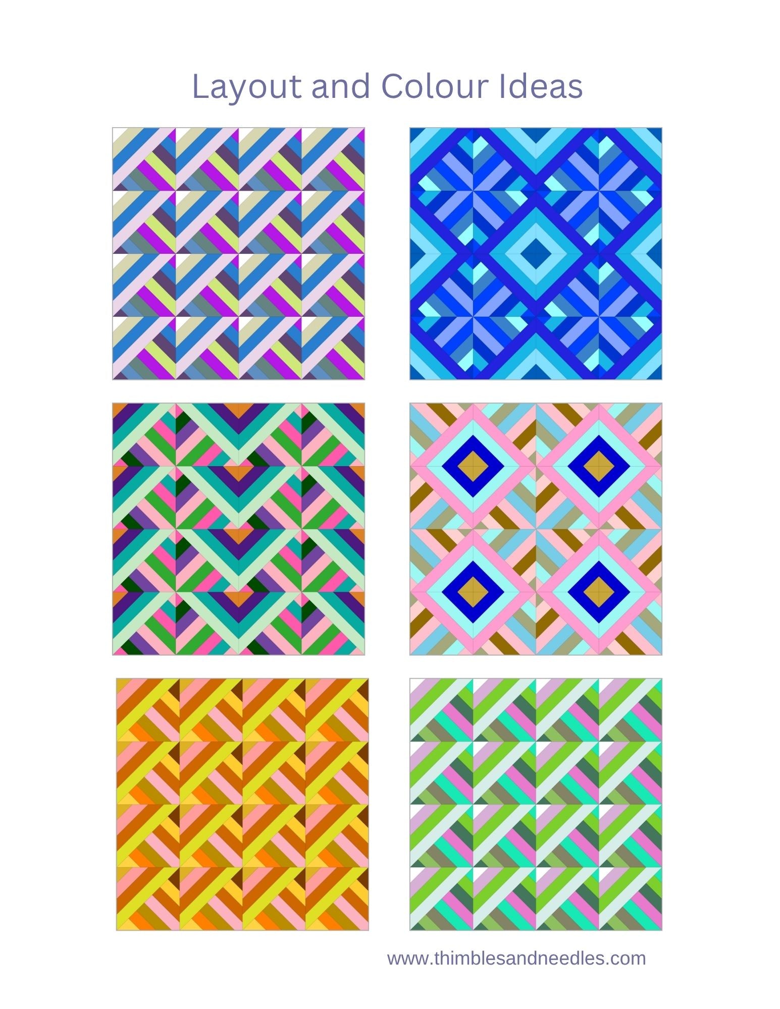 string quilt block half square triangle HST foundation paper pieced