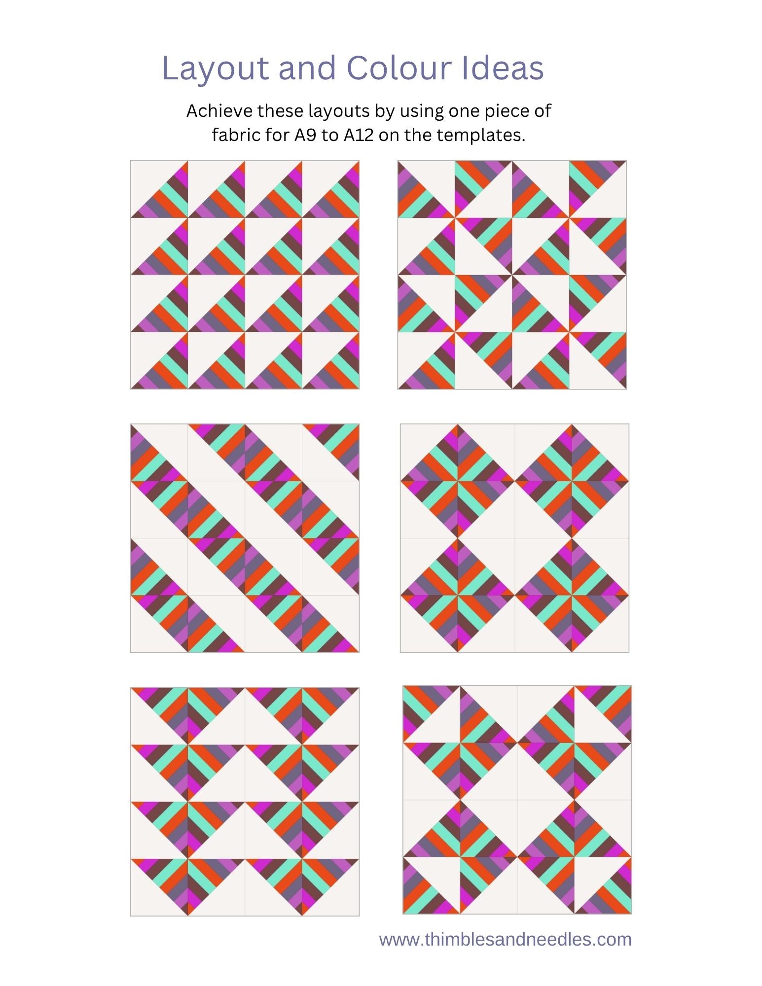 string quilt block half square triangle HST foundation paper pieced