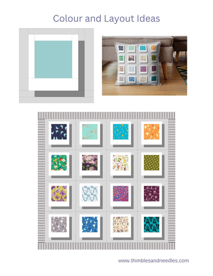 Polaroid Photo Foundation Paper Piecing (FPP) Pattern