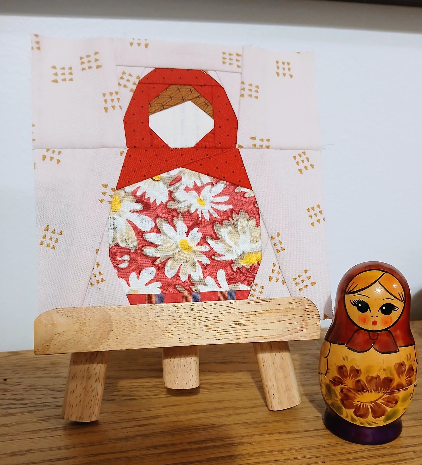 Matryoshka Doll Foundation Paper Piecing (FPP) Pattern