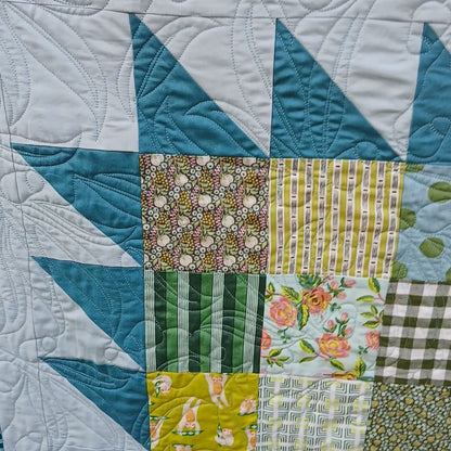 Bear Paw Baby Quilt Pattern PDF