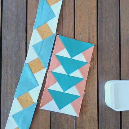 Flying Geese V2 Quilt Border Foundation Paper Piecing (FPP) Pattern