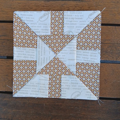 Twin Darts Foundation Paper Piecing (FPP) Pattern