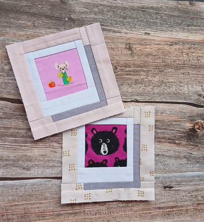 Polaroid Photo Foundation Paper Piecing (FPP) Pattern