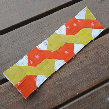 Spiral Border Foundation Paper Piecing (FPP) Pattern