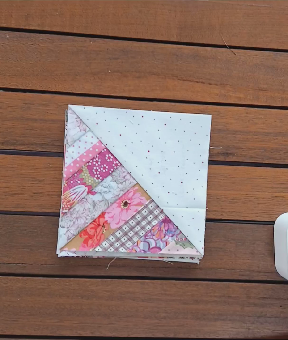 string quilt block half square triangle HST foundation paper pieced