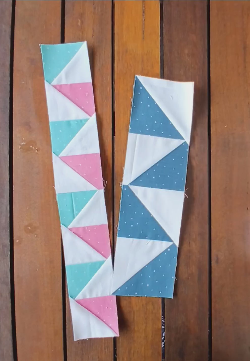 HST half square triangle quilt border pattern foundation paper piecing