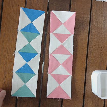 Hourlgass Foundation Paper Piecing (FPP) Pattern