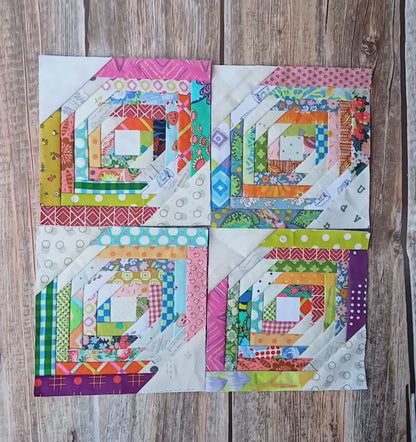 Half Pineapple Foundation Paper Piecing (FPP) Pattern