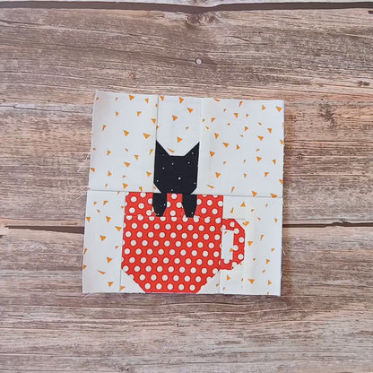 Cat Quilt Block Bundle Foundation Paper Piecing (FPP) Pattern
