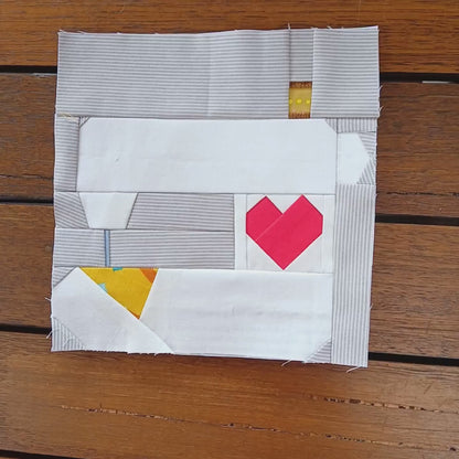 Sewing Machine Foundation Paper Piecing (FPP) Pattern