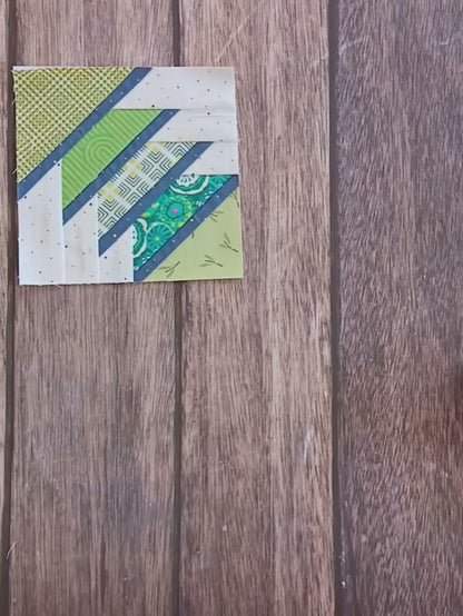 Quarter Pineapple Foundation Paper Piecing (FPP) Pattern