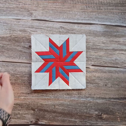 Liberty Star Foundation Paper Piecing (FPP) Pattern