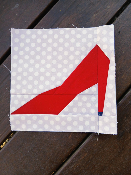 Stiletto Foundation Paper Piecing (FPP) Pattern